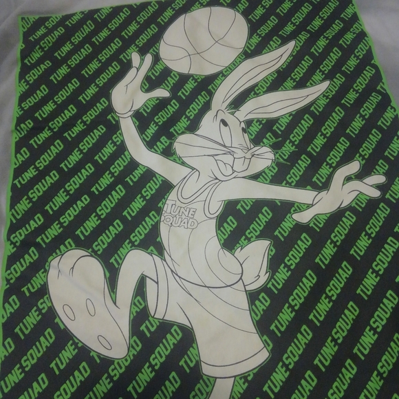 Space Jam Shirt Bugs Bunny XL Gray - Tune Squad - Great Condition/Super Soft - Picture 8 of 8